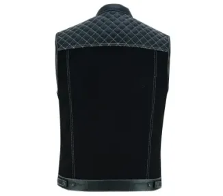 Gilet cuit coton diamond white