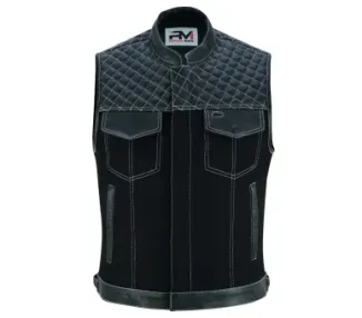 Gilet cuit coton diamond white
