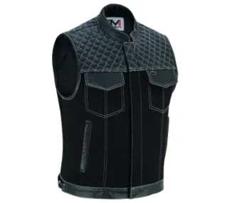Gilet cuit coton diamond white