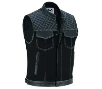 Gilet cuit coton diamond white