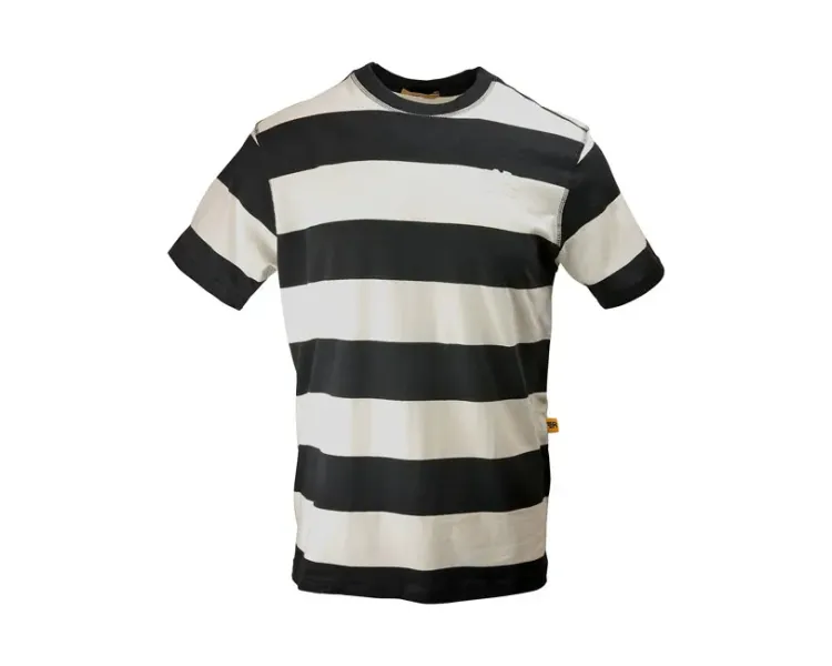 Roeg Cody striped t-shirt black/white