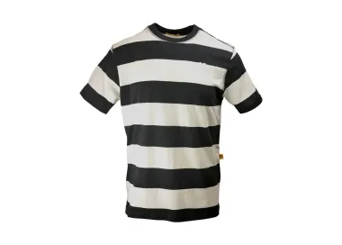 Roeg Cody striped t-shirt black/white