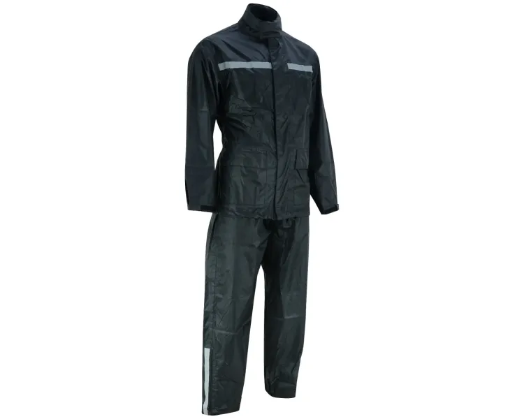 Ensemble tenue de pluie noire