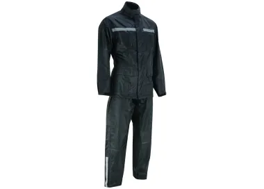 Ensemble tenue de pluie noire