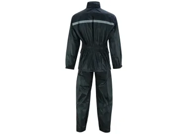 Ensemble tenue de pluie noire