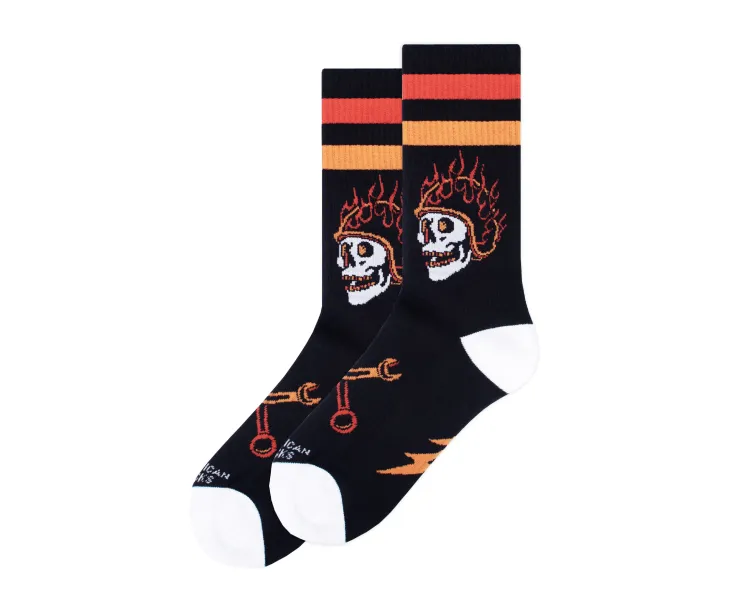 Chaussettes American Socks PISTON REBELS