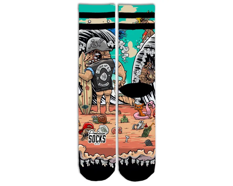 Chaussettes American Socks SON OF A BEACH
