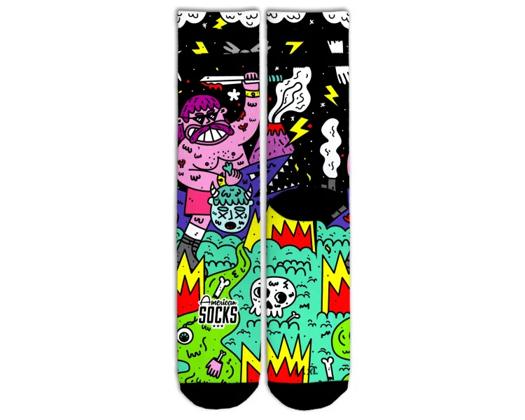 Chaussettes American Socks BARBARIAN